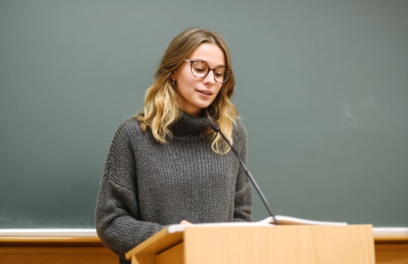 Защитное слово к курсовой работе: образец доклада