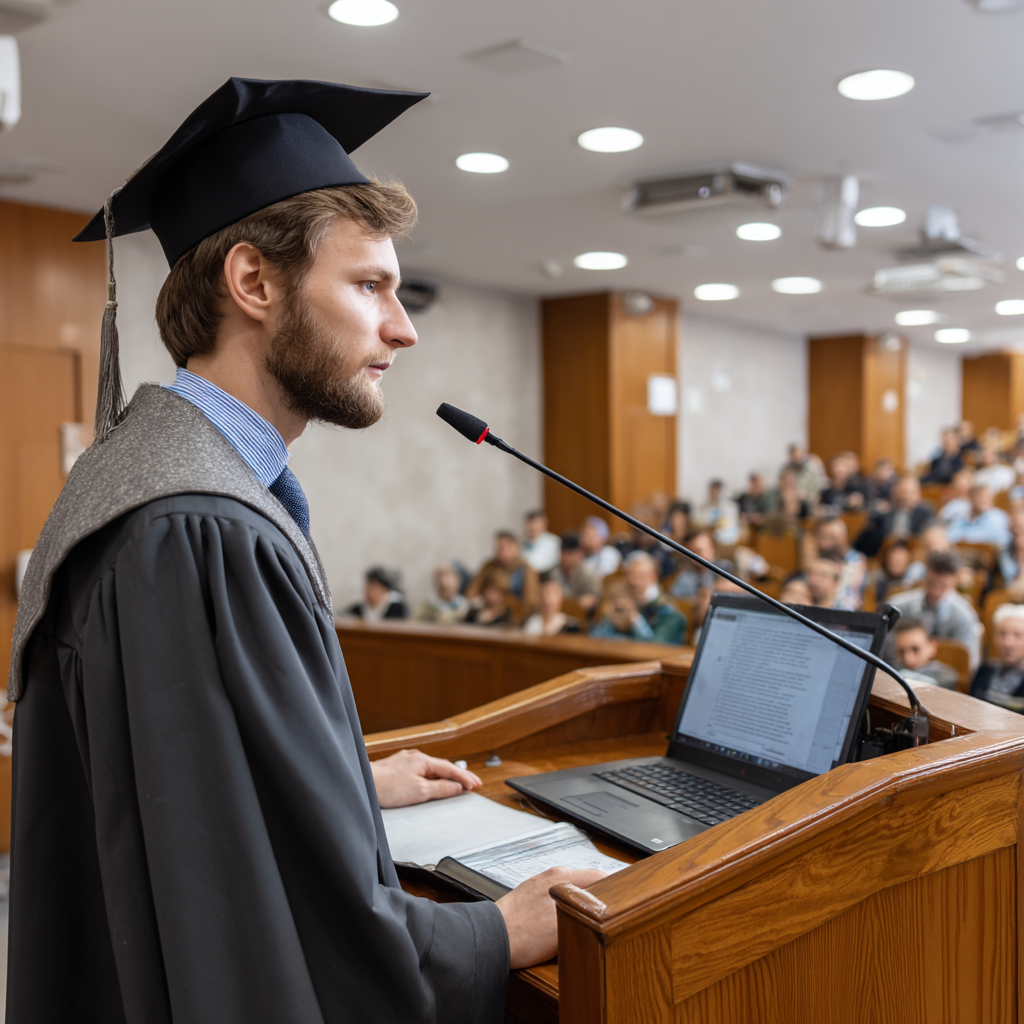 Речь на защиту магистерской диссертации